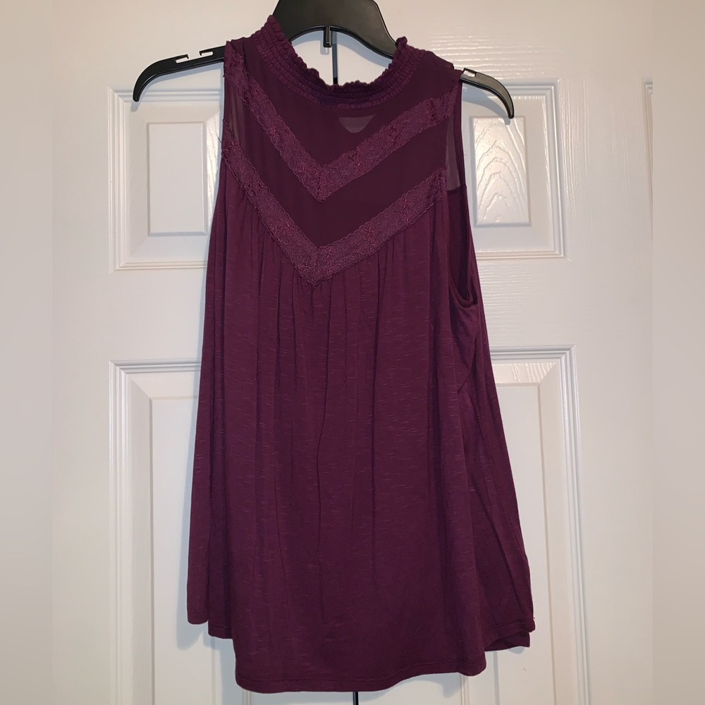 Spoiled Deep Purple Tank Top